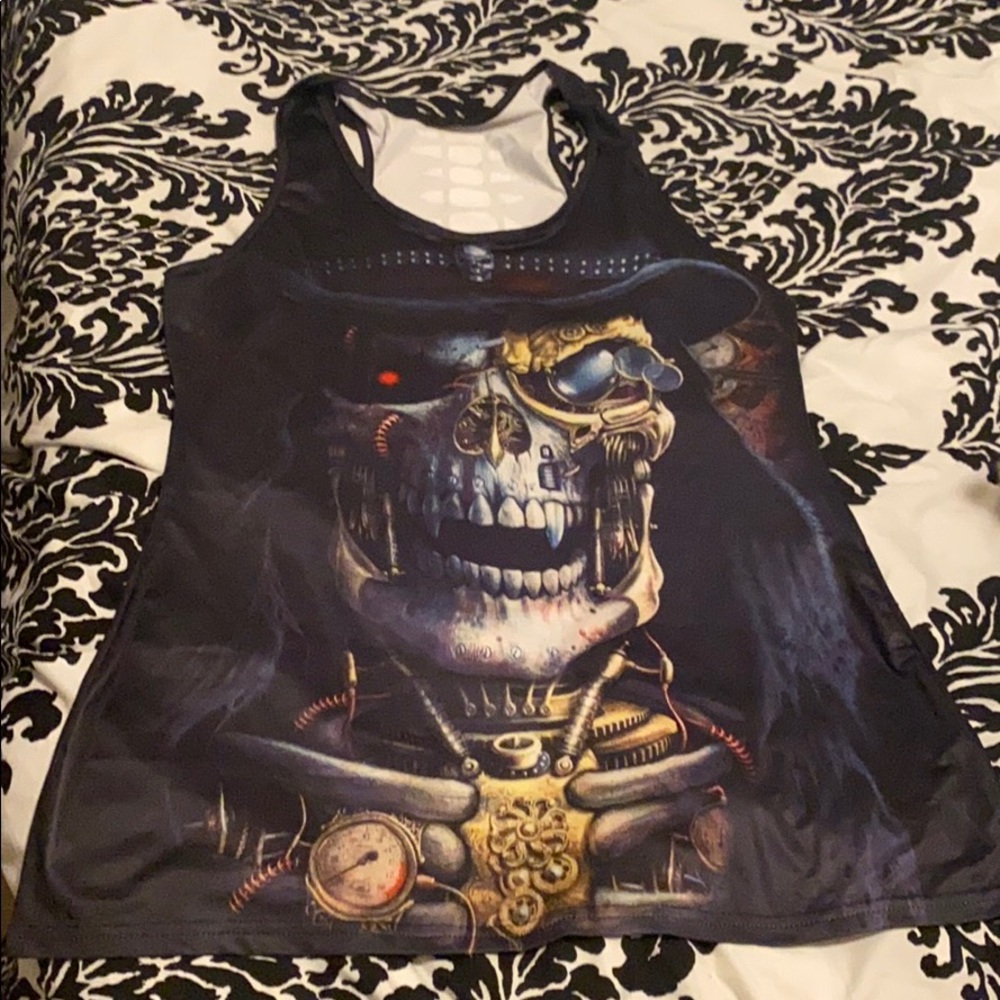 Skeleton tank top size xl